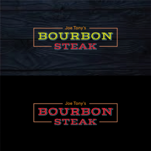 Joe Tony's Bourbon Steak | Logo Design by Muhammad Imran 3