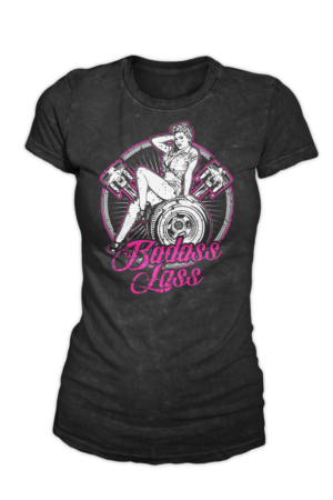 My apparel business is for women who are badass and play hard like the boys.  | T-Shirt-Design von badpixelarts