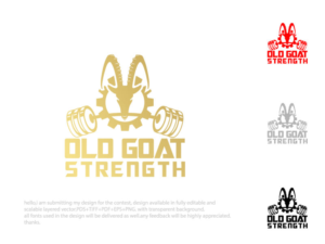 Old Goat Strength | Logo-Design von adnan001 2