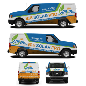 816SolarPro Nissan NV-1500 2016 Van Wrap | Car Wrap-Design von Yoga Tri