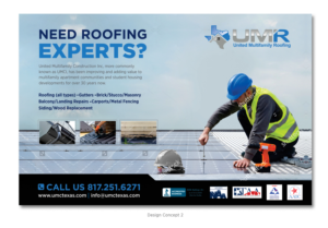 Need modern simple design for magazine ad, apartment and condo roofer. | Advertisement Design by D Creative