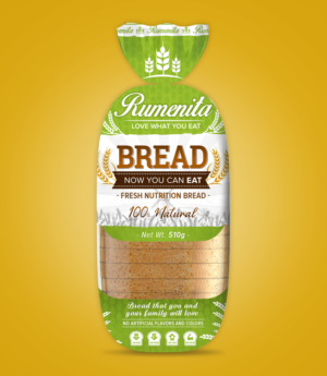 Bag packaging design of sliced bread | Packaging Design by SAI DESIGNS