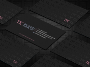 Business Card: TK Business Support -  Your organised problem solver | Business Card Design by DesignShout