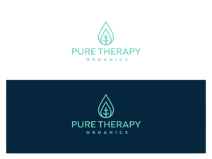 Pure Therapy Organics | Logo Design by wonderland