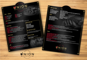 Union Sushi & Steak Dinner Menu | Menu Design by ordelya.nicole