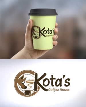 Kota's Coffee House | Logo Design by Marco Rubio