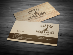 Pheasant Farm needs a logo design | Business Card Design by Sergio Coelho