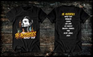 world tour style Tshirt design for our shop | T-Shirt-Design von Uprinteez