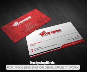 Business Card Design by Designing Birds for Sikur Services LLC. | Design #23966819