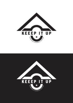 Keeep it up is our company motto. Need "keeep it up" sticker design for promotional pur... | Sticker Design by Benson M.