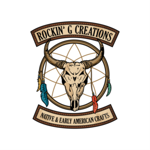 Rockin' G Creations           Native & Early American Crafts | Logo Design by ThiagoB