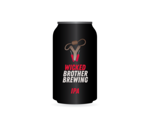 Wicked Brother Brewing | Label Design by bluejet