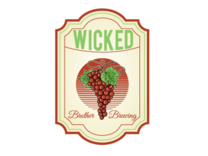 Wicked Brother Brewing | Label Design by alpha hop