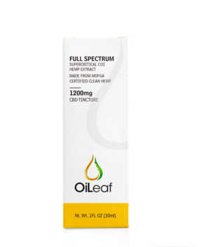 OiLeaf CBD Tincture packaging design  | Label Design by Soluciones Creativas