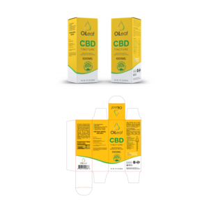 OiLeaf CBD Tincture packaging design  | Label Design by Shark1