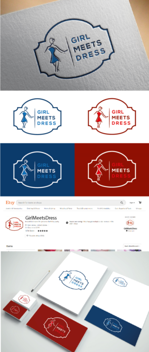 Logo-Design von Anton für Girl Meets Dress | Design #24032560