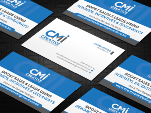 Business Card Design For Marketing Agnecy CMI | Business Card Design by Sandaruwan