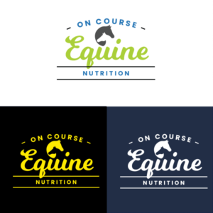 Logo Design by PivotalBlack for On Course Equine Nutrition | Design #24018032