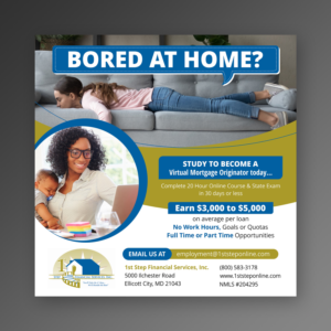 Bored at Home | Flyer Design by ecorokerz