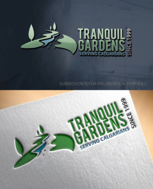 TRANQUIL GARDENS | Logo Design by graphicevolution