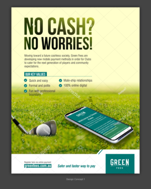 Poster Design by jeetu87 for Green Fees Australia | Design #24062483