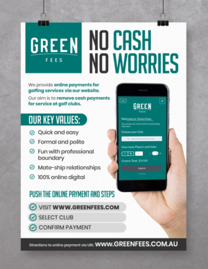 Poster Design by SD WEBCREATION for Green Fees Australia | Design #24103997