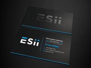 ESII | Business Card Design by Tripti Ranjan Gain