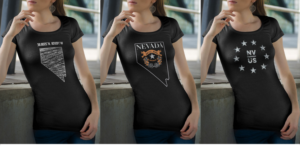 Nevada, USA apparel company needs t-shirt designs. | T-Shirt-Design von Kero