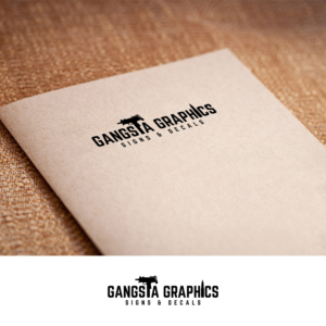 GANGSTA GRAPHICS signs & decals (you'll be blown away) | Logo-Design von DesignDUO