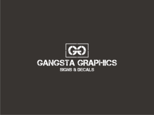 GANGSTA GRAPHICS signs & decals (you'll be blown away) | Logo-Design von R16