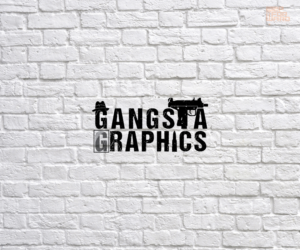 GANGSTA GRAPHICS signs & decals (you'll be blown away) | Logo-Design von step forward 2