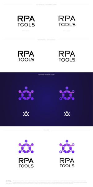 RPA Tools (RPA stands for Robotic Process Automation) | Logo-Design von Lia Design