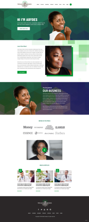 Wealth Abydes | Web Design by pentaxial