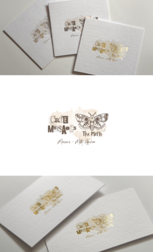 Mosaics + Moth Archive | Logo Design by GLDesigns