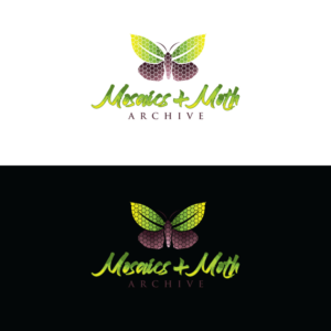 Mosaics + Moth Archive | Logo Design by Rii