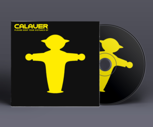 Yellow traffic man (Album Cover) | CD Cover Design by Andi Yan