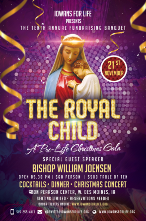 Pro-life non-profit needs a dynamic poster design for their Christmas Gala. | Poster Design by HeshanKavinda