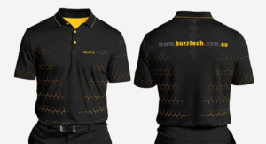 Funtastic polo shirt design for chain of retail tech stores | T-shirt Design by Yafi Mridha