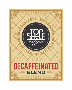 Label Design by Robert Macwan for Top Shelf Coffee | Design #24253372