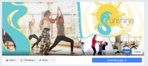 Sunshine Studios Yoga Facebook Design | Facebook Design by Hristo Itchov