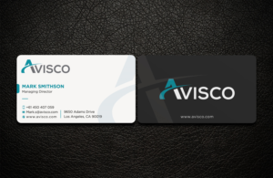 Avisco Pty Ltd professional business card | Business Card Design by sabbir049