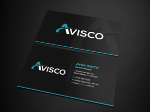 Avisco Pty Ltd professional business card | Business Card Design by Uttom 2