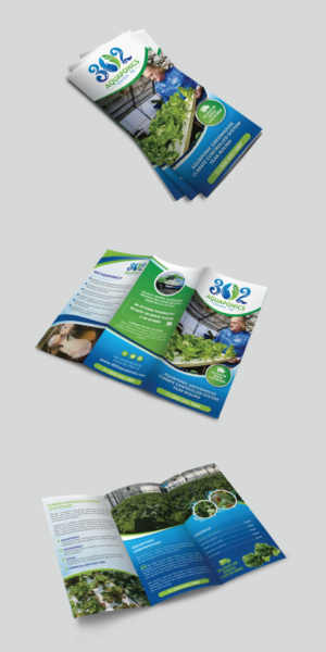 Brochure Design by alex989 for 302Aquaponics | Design: #24163145