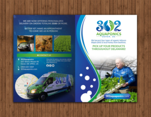 Brochure Design by chandrayaan.creative for 302Aquaponics | Design: #24181474