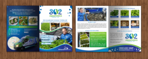 Brochure Design by chandrayaan.creative for 302Aquaponics | Design: #24186483