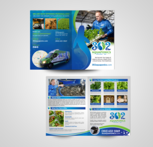 Brochure Design by chandrayaan.creative for 302Aquaponics | Design: #24197334