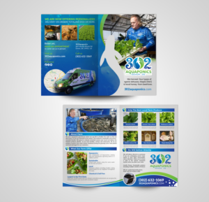 Brochure Design by chandrayaan.creative for 302Aquaponics | Design: #24197399