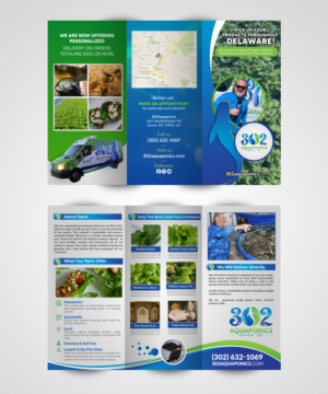 Aquaponic greenhouse needs a business brochure that shows what a unique system we have | Brochure Design by chandrayaan.creative