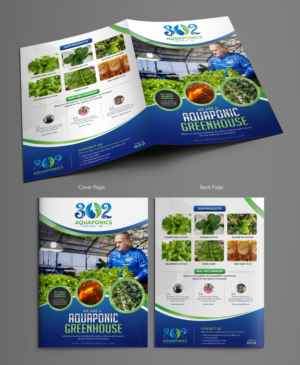 Brochure Design by SAI DESIGNS for 302Aquaponics | Design: #24152228