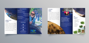 Brochure Design by Artistic Flora for 302Aquaponics | Design: #24216964